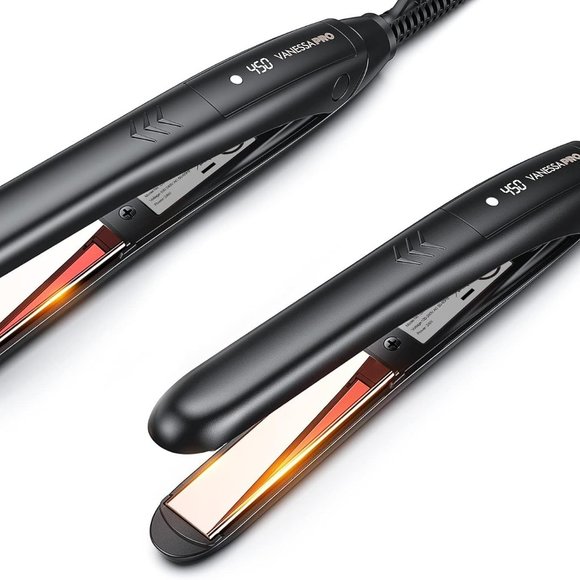 NIB VANESSA PRO Mini Flat Iron Hair Straightener - Picture 1 of 1